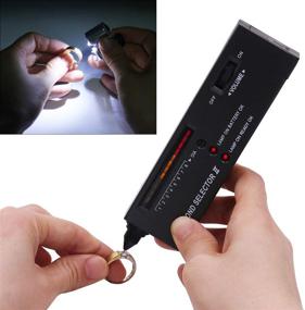 img 3 attached to HEYMOUS Diamond Tester: Accurate Portable Diamond Detective Kit with Gem Tester and 45X Magnifying Glass