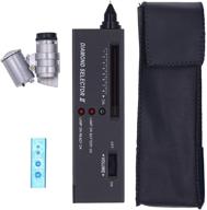 heymous diamond tester: accurate portable diamond detective kit with gem tester and 45x magnifying glass logo