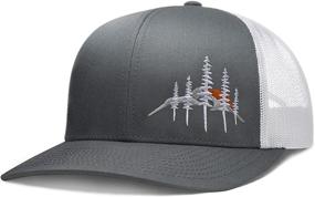 img 4 attached to 🌄 Wild Sunrise: Explore in Style with the LARIX Trucker Hat