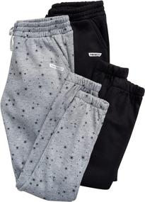 img 2 attached to Hind Girls' Sweatpants Review: 4-Pack Active Fleece Joggers for Ages 7-16