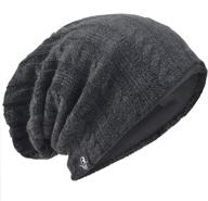 hisshe men's oversized slouchy beanie cap for summer and winter - n010 логотип