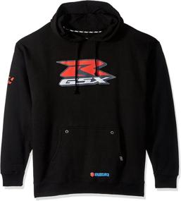 img 1 attached to 🏍️ Suzuki GSXR Hooded Pull-over Sweatshirt by Factory Effex