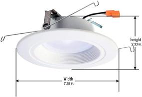 img 1 attached to 🔆 Halo RL56 Zigbee Wireless Smart LED Recessed Downlight: Adjustable Color Temperature, 5 in. and 6 in.