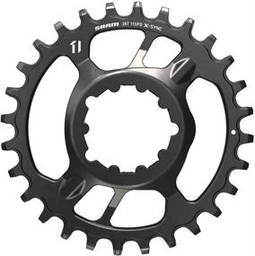 img 1 attached to 🚴 SRAM Unisex's X-Sync 2 Steel Direct Mount 3mm Offset Boost Eagle Chainring, Black, 30t - Enhanced Performance for Smooth Shifting and Greater Power