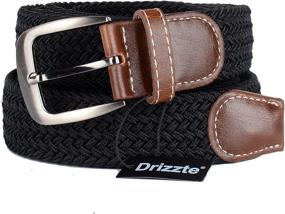 img 2 attached to Drizzte Stretch Elastic Braided Black