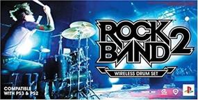 img 2 attached to 🎸 Rock Band 2 Drums for Playstation 2/Playstation 3 (Standalone)