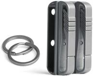 fegve titanium keychain detachable included logo