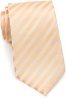 👔 monochromatic striped microfiber necktie by bows n ties - stylish men's accessories logo