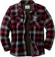 👕 xxl nightshade flannel shirts for men by legendary whitetails: top-rated men's clothing logo