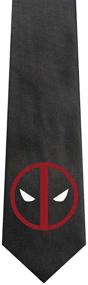 img 1 attached to 🔥 Uyoung Deadpool Symbol Black Skinny: Stylish and Edgy Superhero-Inspired Fashion