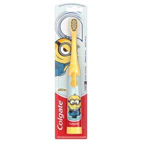 img 4 attached to 🦷 Colgate Minions Kids Battery Powered Toothbrush, Extra Soft Bristles, 1 Count (Color May Vary)