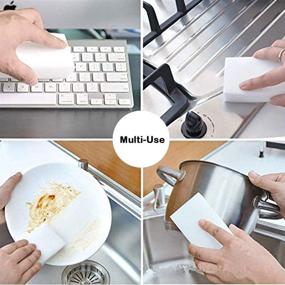 img 3 attached to 🧽 FIV Magic Cleaning Eraser Sponge: The Ultimate Multi-Purpose Cleaner for Bathroom, Kitchen, Floors, Baseboards, and Walls - Just Add Water!