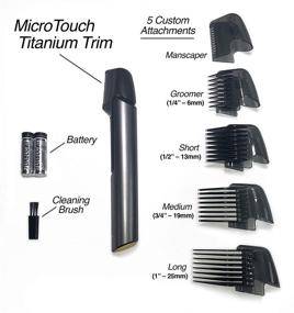 img 2 attached to Micro Touch Titanium Cutting Groomer