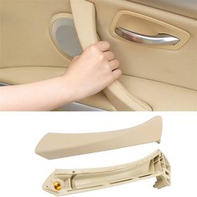 img 4 attached to 🚪 TTCR-II Beige Door Pull Handle Kit for BMW 3 Series E90 E91 E92 E93 (2005-2011)