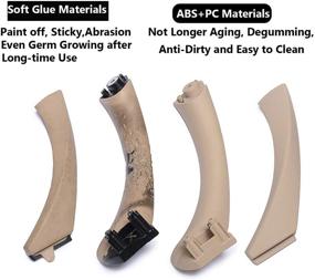 img 1 attached to 🚪 TTCR-II Beige Door Pull Handle Kit for BMW 3 Series E90 E91 E92 E93 (2005-2011)