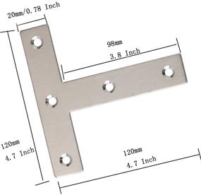 img 1 attached to BTMB Stainless Brackets Fastener 120X120Mm