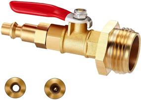 img 4 attached to Winterize Your Trailer with GOLDPAR Blowout Adapter: Say Goodbye to Frozen Plumbing!