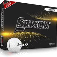 srixon ball z star white size logo