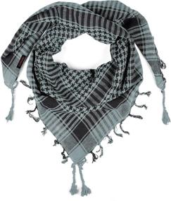 img 1 attached to Lovarzi Tactical Desert Scarf Shemagh: Versatile Men's Accessory for Style and Function