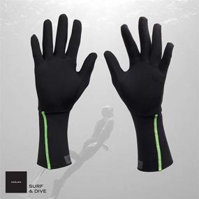 img 2 attached to 🧤 Enhanced Wetsox GEN II Gloves: Next-Level Frictionless Glove Liners for Diving and Surfing