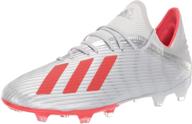 👟 improve your game with adidas ground soccer silver metallic men's shoes логотип