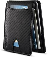 🔒 enhanced security leather wallets: introducing wallet blocking men's wallet 304 logo