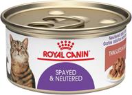 🥫 royal canin feline health nutrition spayed/neutered thin slices: 24-count canned cat food logo