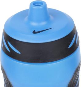 img 1 attached to Nike HYPERFUEL Water Bottle 18OZ - Stylish Photo Blue/Black/White Design!