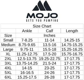 img 3 attached to Mojo Compression 20 30MmHg Knee Hi Stockings