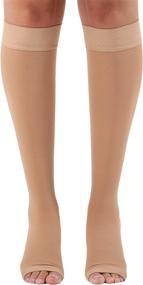 img 1 attached to Mojo Compression 20 30MmHg Knee Hi Stockings