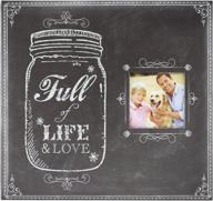 mcs mbi full of life and love mason jar scrapbook album: captivating 12x12 inch pages with photo opening (860083) logo
