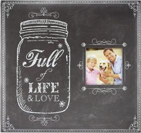 img 4 attached to MCS MBI Full of Life and Love Mason Jar Scrapbook Album: Captivating 12x12 Inch Pages with Photo Opening (860083)