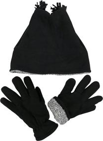 img 2 attached to 🧤 Stay Cozy with NIce Caps Double Layered Gloves: Boys' Essential Accessories