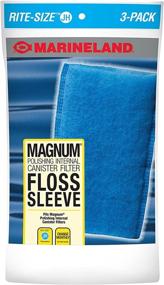 img 4 attached to Marineland ML90769 JH Floss Sleeve Magnum Internal Filter - Polishing (3 Pack)