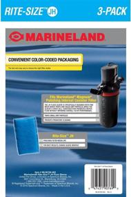 img 3 attached to Marineland ML90769 JH Floss Sleeve Magnum Internal Filter - Polishing (3 Pack)