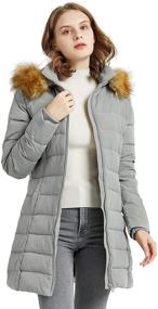 img 2 attached to 🧥 The Ultimate Winter Essential: Orolay Women's Thickened Winter Down Coat with Packable Hood for Unbeatable Warmth and Style