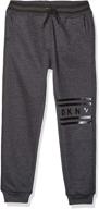 👖 dkny boys' jogger pants logo