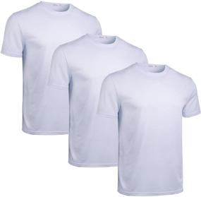 img 4 attached to Sykooria Quick Dri Performance T Shirt Athletic Men's Clothing