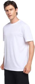 img 3 attached to Sykooria Quick Dri Performance T Shirt Athletic Men's Clothing