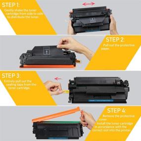 img 3 attached to 🖨️ V4INK 2PK Compatible High Yield Toner Cartridge for HP 26A 26X - Black