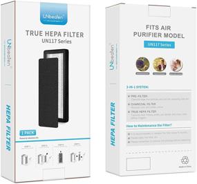 img 1 attached to Translate into Russian this product title: "🌬️ UNbeaten Air Purifiers Filter UN117: Eliminate Allergies, Pets Dander, Smoke, Dust, and Mold with True HEPA Filter" 🌬️ UNbeaten фильтр очистителей воздуха UN117: истинным фильтром HEPA устраняет аллергии, шерсть домашних питомцев, дым, пыль и плесень.