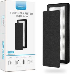 img 4 attached to Translate into Russian this product title: "🌬️ UNbeaten Air Purifiers Filter UN117: Eliminate Allergies, Pets Dander, Smoke, Dust, and Mold with True HEPA Filter" 🌬️ UNbeaten фильтр очистителей воздуха UN117: истинным фильтром HEPA устраняет аллергии, шерсть домашних питомцев, дым, пыль и плесень.