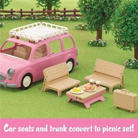 img 1 attached to Calico Critters Vehicle Collectible Figures