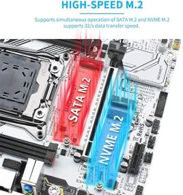 img 2 attached to 💻 МАСТЕР LGA 2011 V3 Материнская плата - Улучшенная игровая основная плата DDR4 для компьютера с чипсетом Intel X99, поддержкой SATA3.0 / NVME M.2, до 64 ГБ оперативной памяти, совместимая с процессорами Intel Xeon E5 2620 V3 & V4, E3 2660 V3, E5 2678 V3, E5 2630 V3.