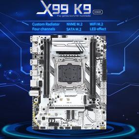 img 3 attached to 💻 МАСТЕР LGA 2011 V3 Материнская плата - Улучшенная игровая основная плата DDR4 для компьютера с чипсетом Intel X99, поддержкой SATA3.0 / NVME M.2, до 64 ГБ оперативной памяти, совместимая с процессорами Intel Xeon E5 2620 V3 & V4, E3 2660 V3, E5 2678 V3, E5 2630 V3.