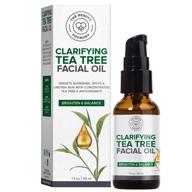 tea tree facial oil by beauty foundry: unlocking the power of natural beauty logo