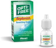 opti free replenish rewetting drops 10 ml logo