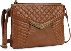 img 3 attached to 💼 Stylish Scarleton Retro Quilted Crossbody: Perfect Women's Handbags & Wallets in Shoulder Bags