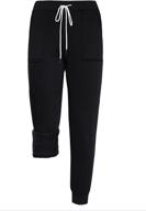 🏃 tqd women's joggers with pockets - sweatpants for hiking, running, workout, yoga, and casual lounging logo