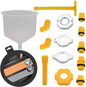 img 4 attached to 🚰 LEIMO Spill-Proof Coolant Filling Funnel Kit: No Spill Radiator Flush & Fill Kit for Auto Coolant – A Spill-Free Solution!